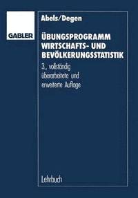 bokomslag bungsprogramm Wirtschafts- und Bevlkerungsstatistik