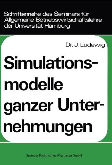 bokomslag Simulationsmodelle ganzer Unternehmungen