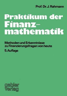 Praktikum der Finanzmathematik 1