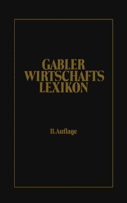 bokomslag Gabler Wirtschafts Lexikon