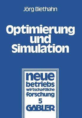 bokomslag Optimierung und Simulation