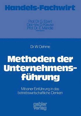 Methoden der Unternehmensfhrung 1