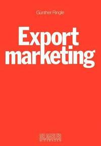 bokomslag Exportmarketing