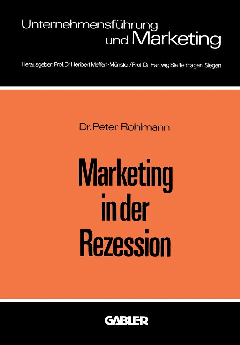 Marketing in der Rezession 1