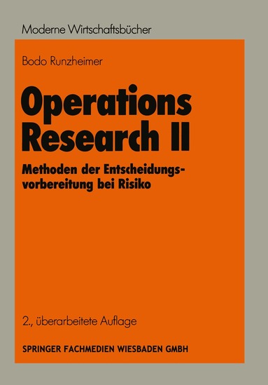 Operations Research II, Häftad