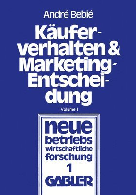 bokomslag Kuferverhalten und Marketing-Entscheidung