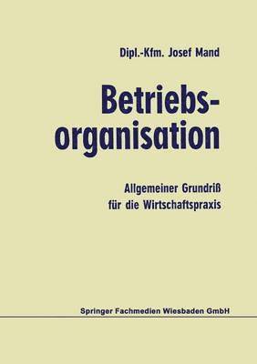 Betriebsorganisation 1