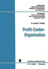 bokomslag Profit-Center-Organisation