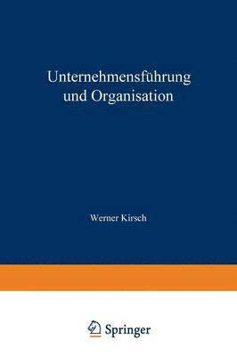 Unternehmensführung und Organisation