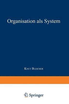 bokomslag Organisation als System