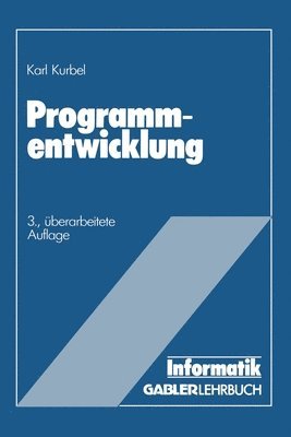 bokomslag Programmentwicklung