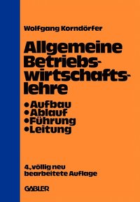 bokomslag Allgemeine Betriebswirtschaftslehre