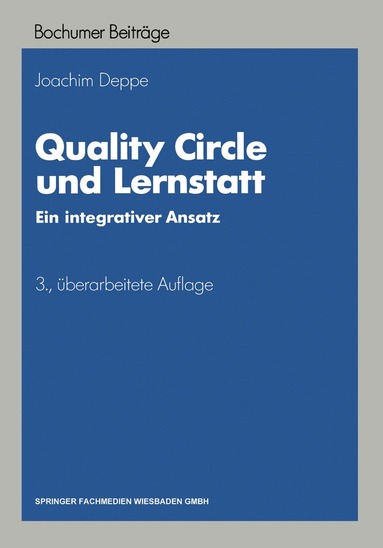 bokomslag Quality Circle und Lernstatt