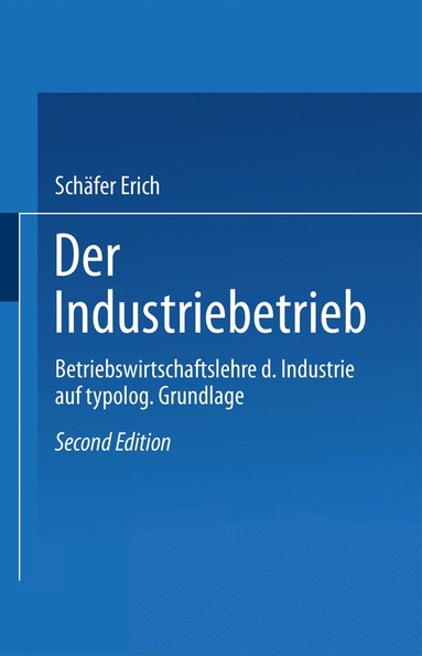 bokomslag Der Industriebetrieb