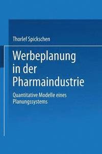 bokomslag Werbeplanung in der Pharmaindustrie