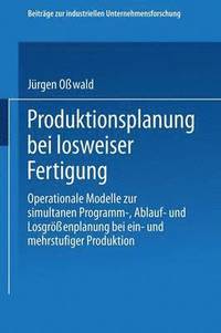 bokomslag Produktionsplanung bei losweiser Fertigung