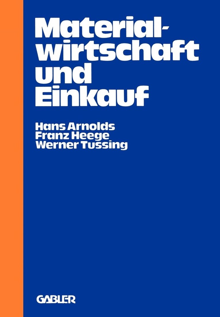 Materialwirtschaft und Einkauf 1