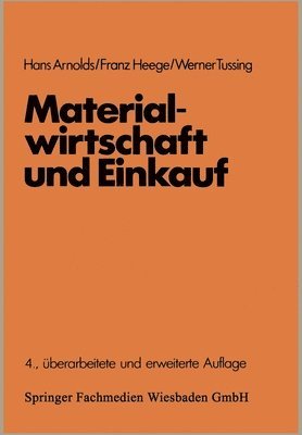 bokomslag Materialwirtschaft und Einkauf