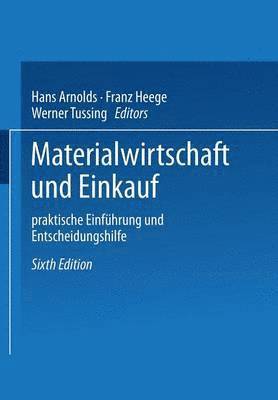 bokomslag Materialwirtschaft und Einkauf