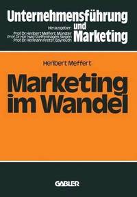 bokomslag Marketing im Wandel