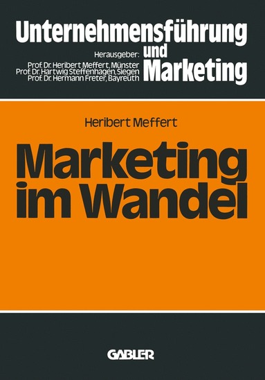 bokomslag Marketing im Wandel