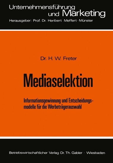 Hermann Freter - Mediaselektion, Häftad