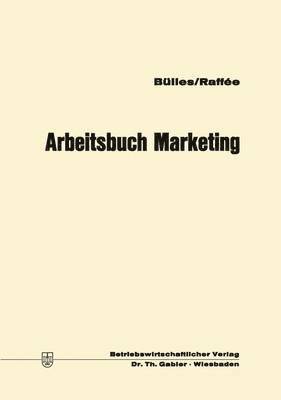 bokomslag Arbeitsbuch Marketing