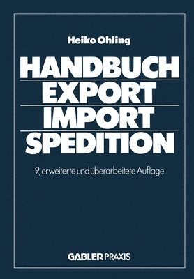 Handbuch Export  Import  Spedition 1