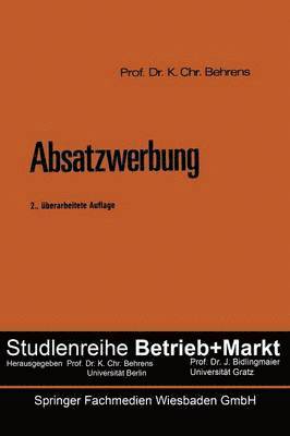 Absatzwerbung 1