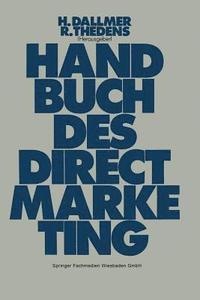bokomslag Handbuch des Direct-Marketing