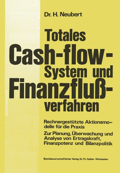 bokomslag Totales Cash-flow-System und Finanzfluverfahren