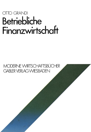 Otto Grandi - Betriebliche Finanzwirtschaft, Häftad