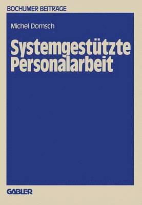 Systemgesttzte Personalarbeit 1