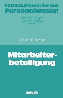 Bernd Balzereit - Mitarbeiterbeteiligung, Häftad