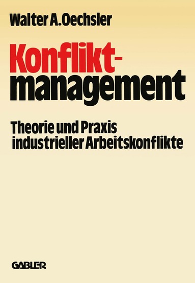 bokomslag Konfliktmanagement