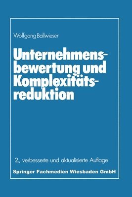 Unternehmensbewertung und Komplexitätsreduktion