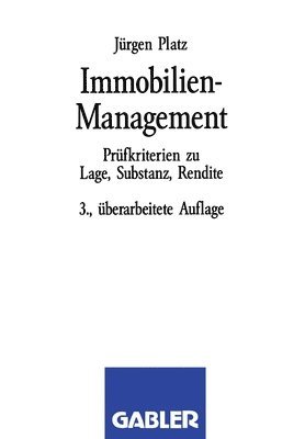 bokomslag Immobilien-Management