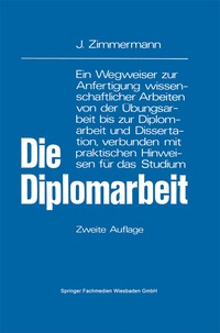 bokomslag Die Diplomarbeit