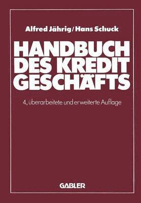 Handbuch des Kreditgeschfts 1