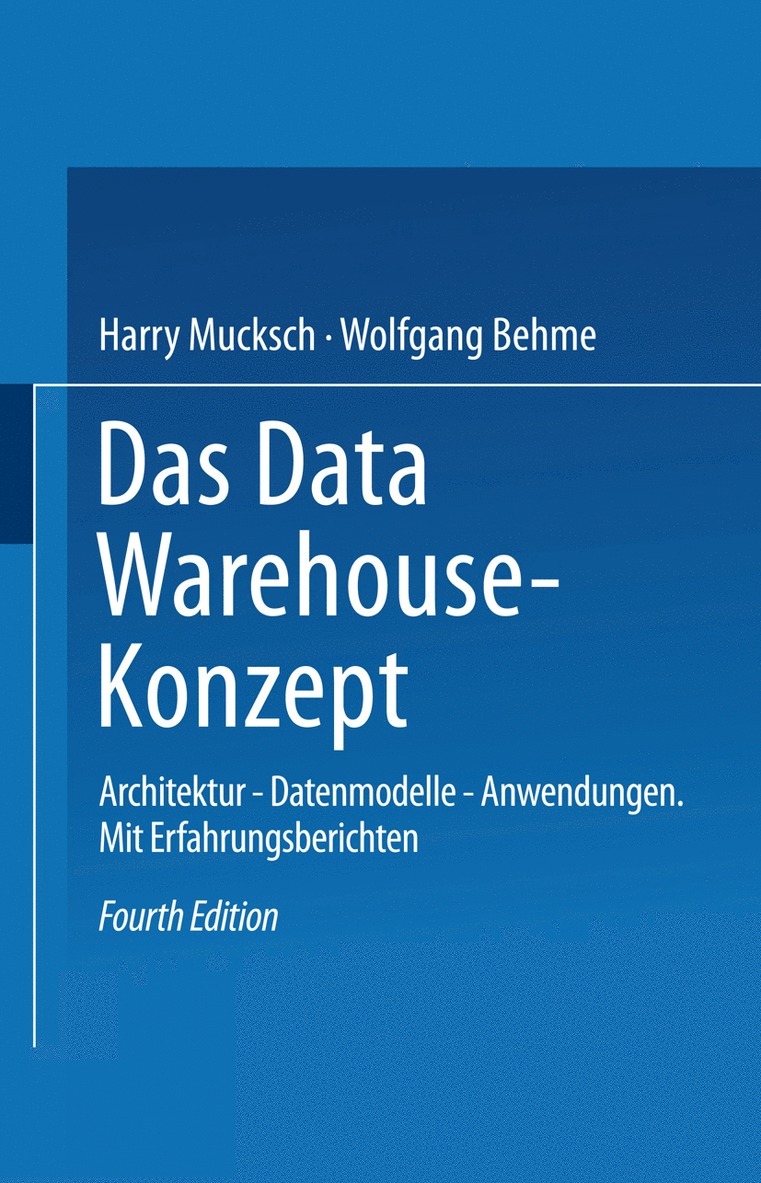 Das Data Warehouse-Konzept 1