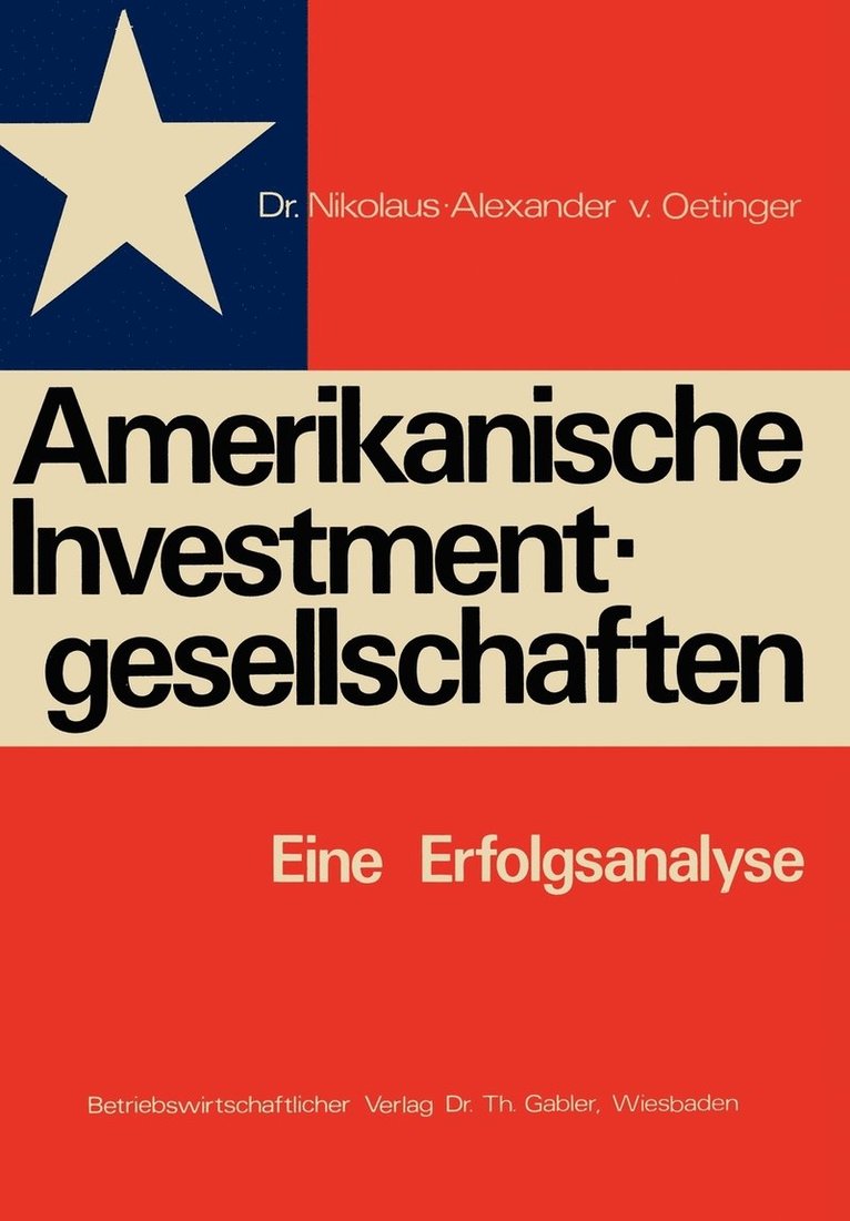 Amerikanische Investmentgesellschaften 1