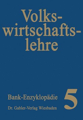 bokomslag Volkswirtschaftslehre