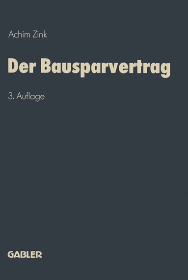 bokomslag Der Bausparvertrag