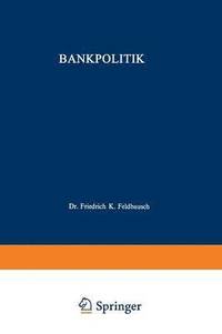 bokomslag Bankpolitik