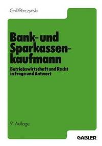bokomslag Der Bank- und Sparkassenkaufmann