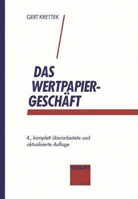 bokomslag Das Wertpapiergeschft