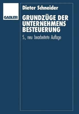 bokomslag Grundzge der Unternehmensbesteuerung