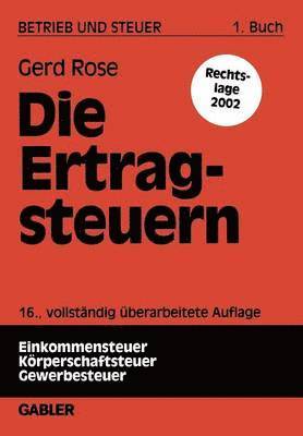 Die Ertragsteuern 1