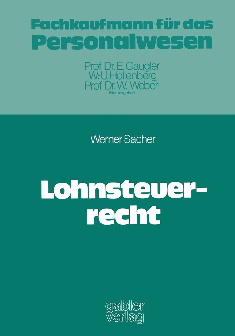 Lohnsteuerrecht 1