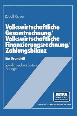 bokomslag Volkswirtschaftliche Gesamtrechnung  Volkswirtschaftliche Finanzierungsrechnung  Zahlungsbilanz